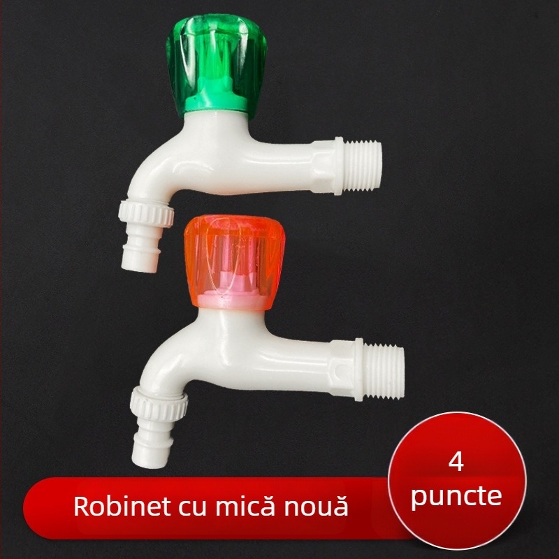 Fulande baterie de bucătărie din plastic cu deschidere lentă și duză mică — filetare 20/25 mm, nucleu ceramic al valvei, model 4/6, 8 bar