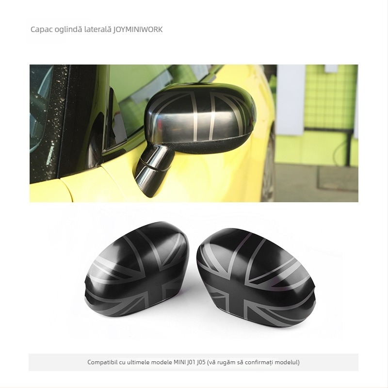 BMW Mini carcasă externă a oglinzii retrovizoare, autocolant Union Jack, capac decorativ din ABS