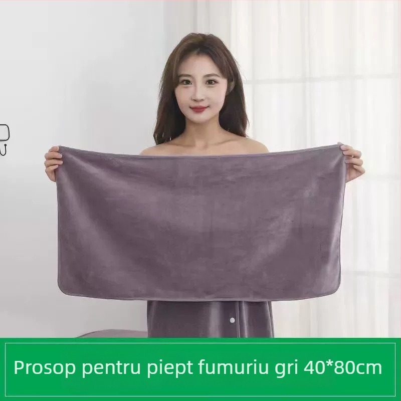 Set de prosoape faciale din microfibră pentru uz salon cu bandă pentru cap; logotip personalizabil; greutate 137 g; absorbție 26-30 s