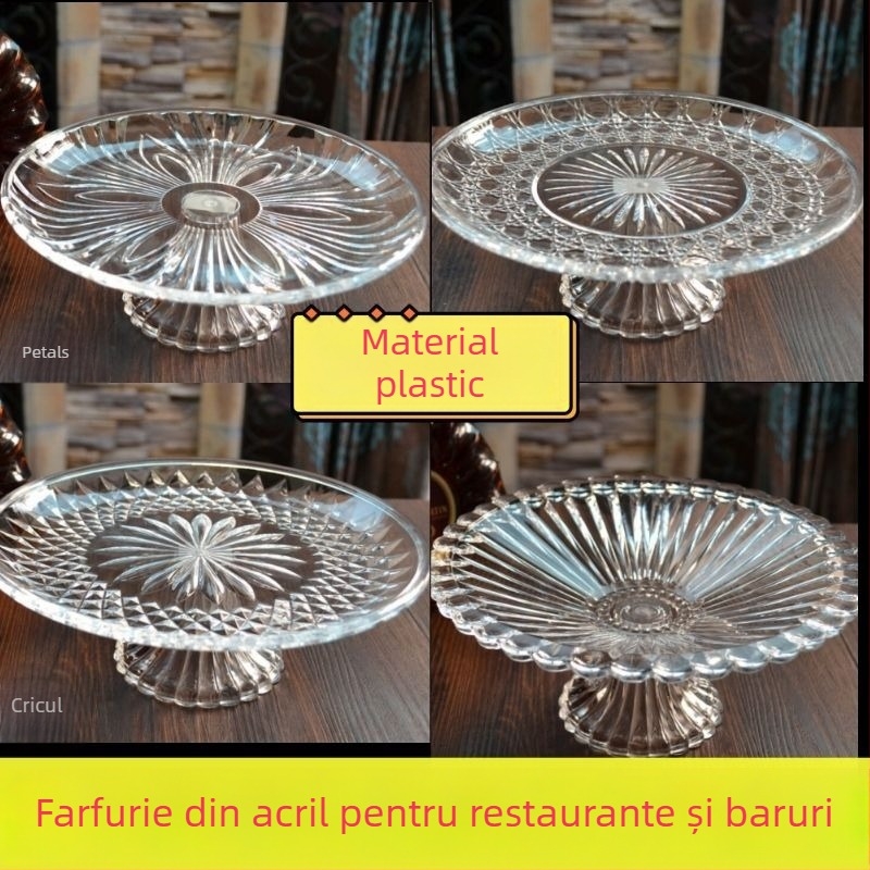 Tavă de fructe din plastic, Brand Unique, Stil Lady, Tip de stil Simplu, Licență de producție Guangdongxk16-204-01508