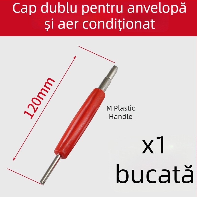Valvă tubeless cu miez din cupru, cavitate mare, filet italian, utilizare generală