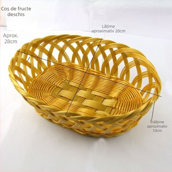 Cos de depozitare pentru bucătărie pentru fructe și legume, stil nou chinezesc, Micro-preferences, cod material 6779433