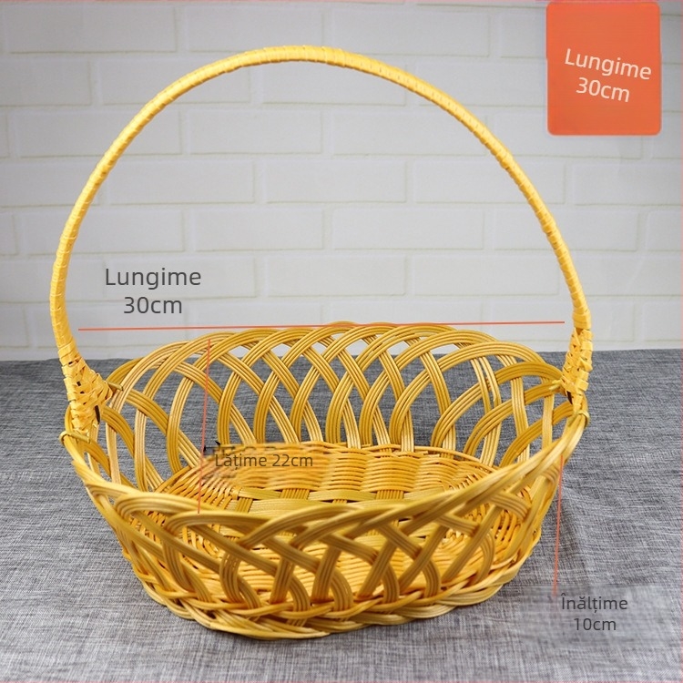 Cos de depozitare pentru bucătărie pentru fructe și legume, stil nou chinezesc, Micro-preferences, cod material 6779433