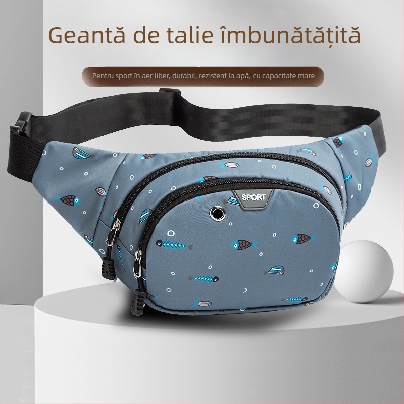 Fuxi Borsetă de talie pentru activități în aer liber – Oxford, unisex, Primăvara 2025