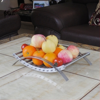 Coș de fructe din oțel inoxidabil, stil simplu, brand Juyou Huipin, calitate de primă clasă