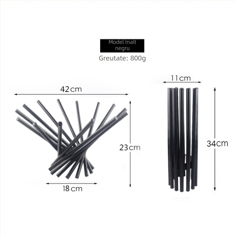 Coș de fructe din oțel inoxidabil, stil simplu, brand Juyou Huipin, calitate de primă clasă