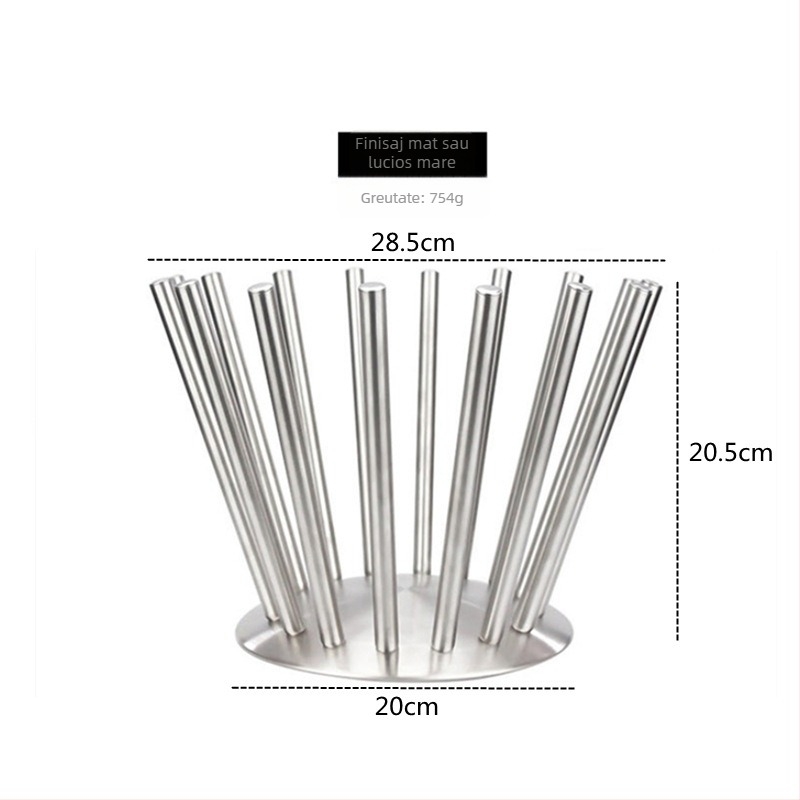 Coș de fructe din oțel inoxidabil, stil simplu, brand Juyou Huipin, calitate de primă clasă