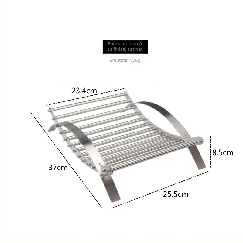 Coș de fructe din oțel inoxidabil, stil simplu, brand Juyou Huipin, calitate de primă clasă