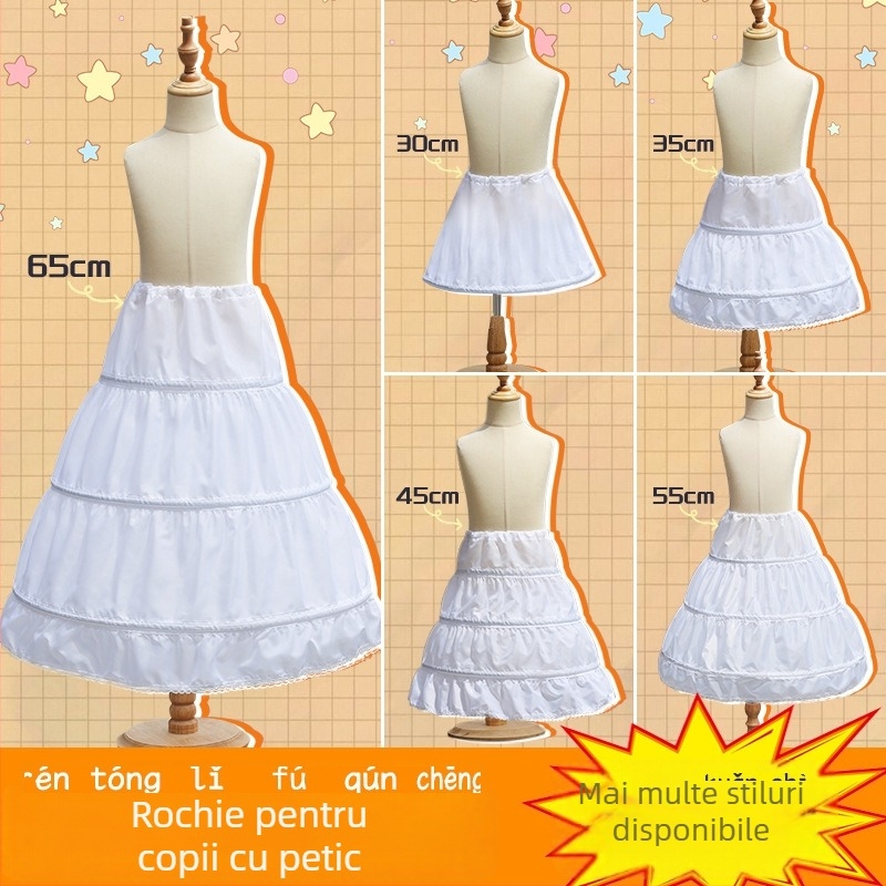 Rochie de copii în stil Lolita, lungime medie, reglabilă, Primăvara 2022