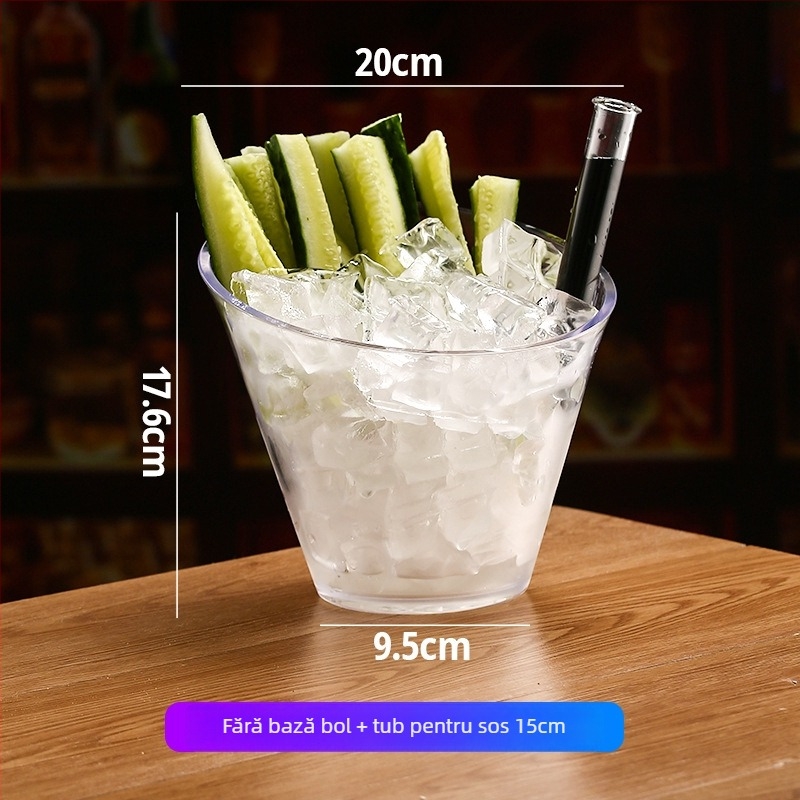 Farfurie de fructe din plastic, stil japonez, margine diagonală, stil simplu