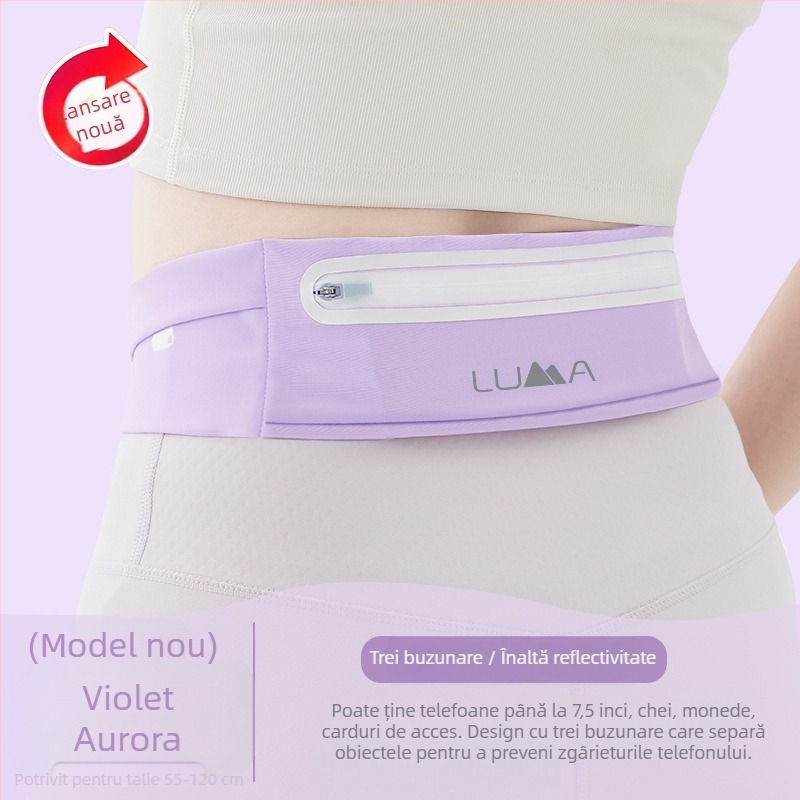 Borsetă de talie pentru sport – unisex, nylon, impermeabilă, ultra-ușoară, pentru activități în aer liber