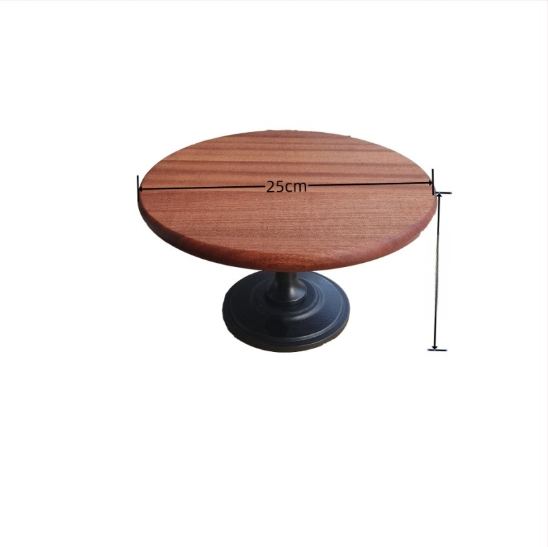 Tavă înaltă din lemn pentru fructe și deserturi – suport de expunere minimalist, Yixuan, lansare vară 2021