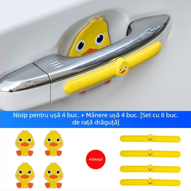 Bandă protectoare PVC anti-coliziune pentru zona ușii mașinii, model universal, prelucrare personalizată
