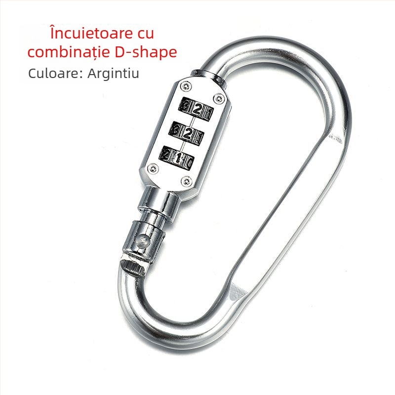 Lacăt tip C, corp din oțel, marcă Unique