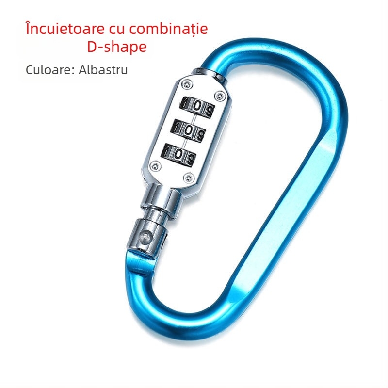 Lacăt tip C, corp din oțel, marcă Unique