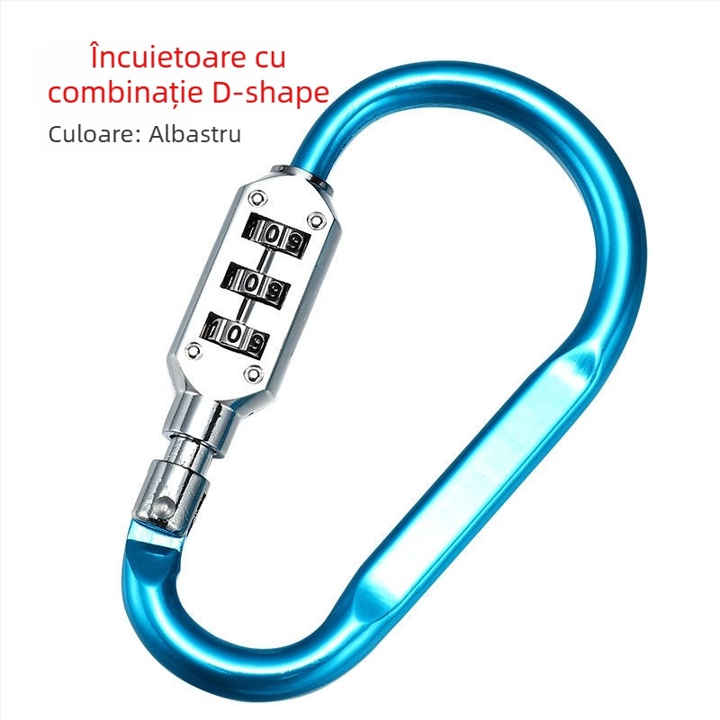 Lacăt tip C, corp din oțel, marcă Unique