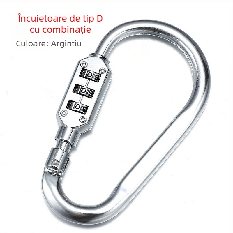 Lacăt tip C, corp din oțel, marcă Unique
