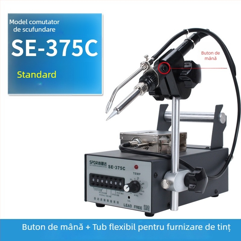 Stație de lipit cu pedală, 220V, de la Consulting, pentru reparații electronice