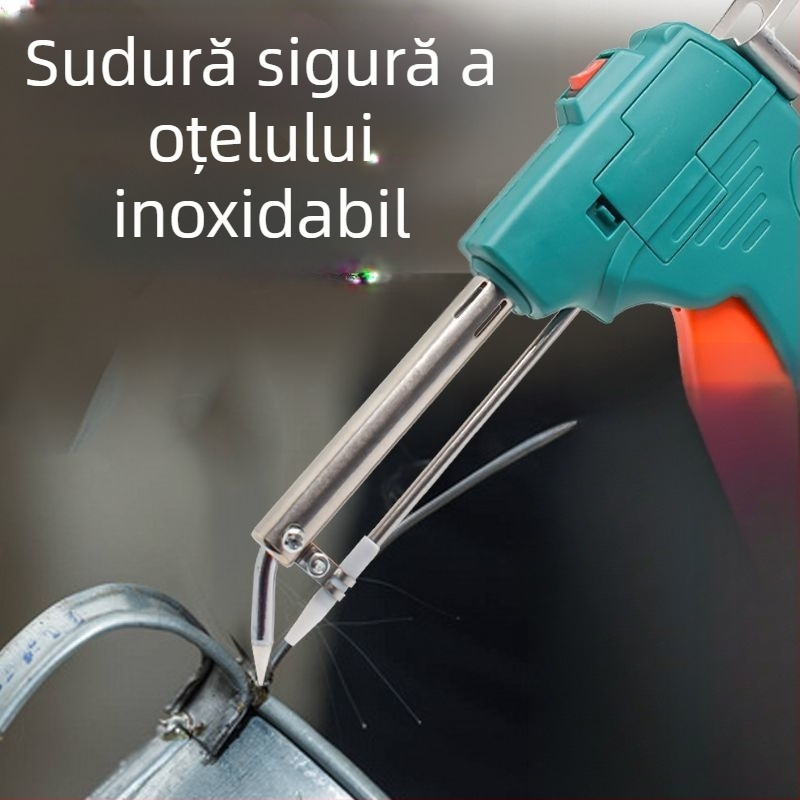 Fier de lipit electric și pistol de lipit pentru foi din tablă zincată, oțel inoxidabil și cupru – unealtă rapidă de lipire