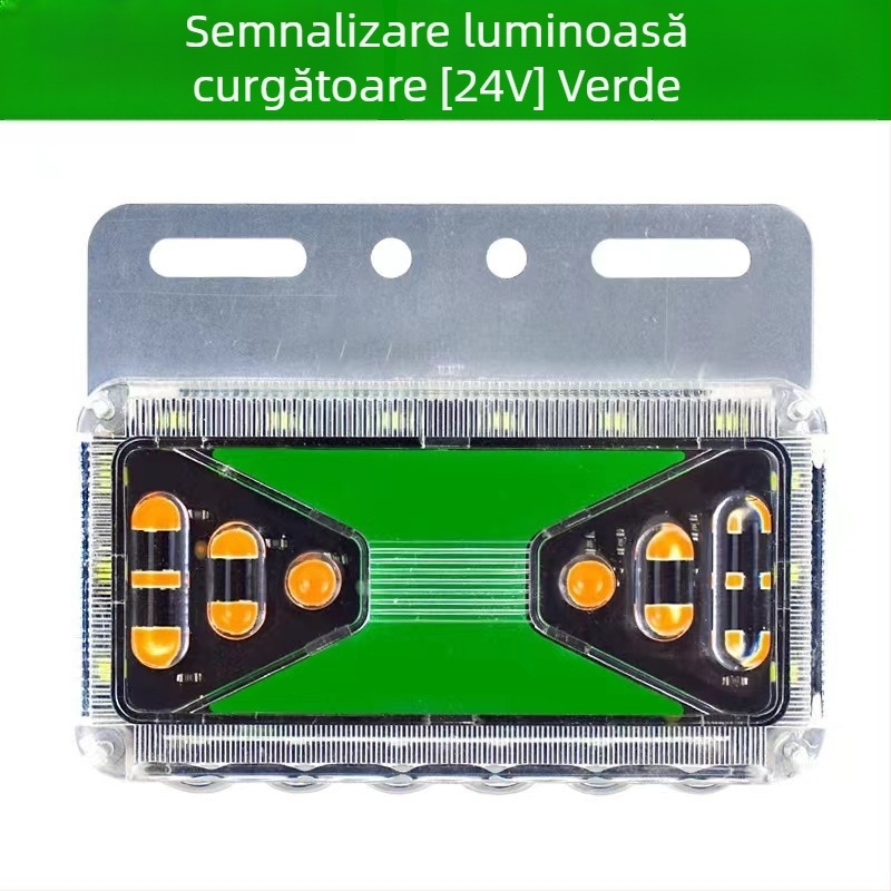 Lumină laterală LED pentru camioane, 12V/24V, 10W, carcasă PC, pentru camioane mari și semiremorci