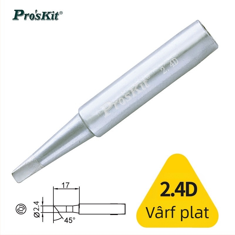 Vârf de lipit, ascuțit și în formă de copită, compatibil cu 936/938