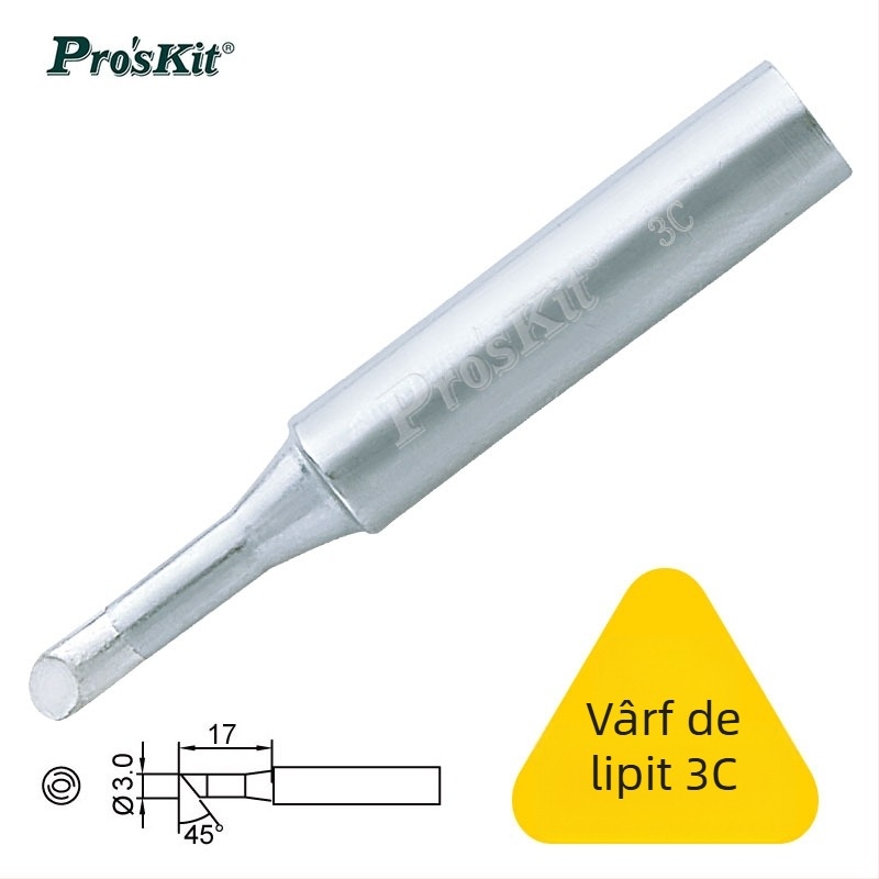 Vârf de lipit, ascuțit și în formă de copită, compatibil cu 936/938