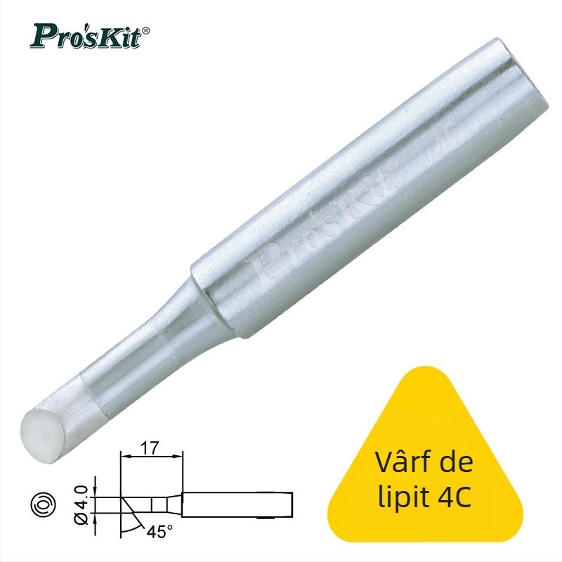 Vârf de lipit, ascuțit și în formă de copită, compatibil cu 936/938