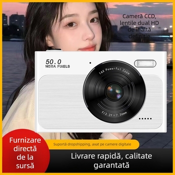 Chain Bearing C01 Cameră digitală inteligentă cu senzor CMOS, zoom optic 16x, obiectiv periscop, rezoluție 1280x1024, ecran LCD HD de 2,4 inch