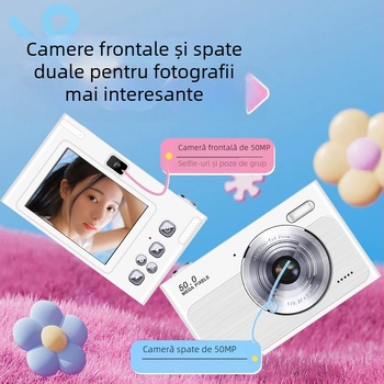 Chain Bearing C01 Cameră digitală inteligentă cu senzor CMOS, zoom optic 16x, obiectiv periscop, rezoluție 1280x1024, ecran LCD HD de 2,4 inch