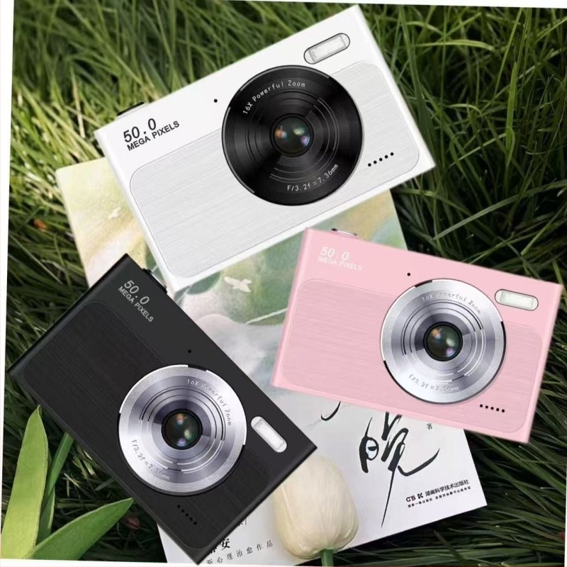 Chain Bearing C01 Cameră digitală inteligentă cu senzor CMOS, zoom optic 16x, obiectiv periscop, rezoluție 1280x1024, ecran LCD HD de 2,4 inch