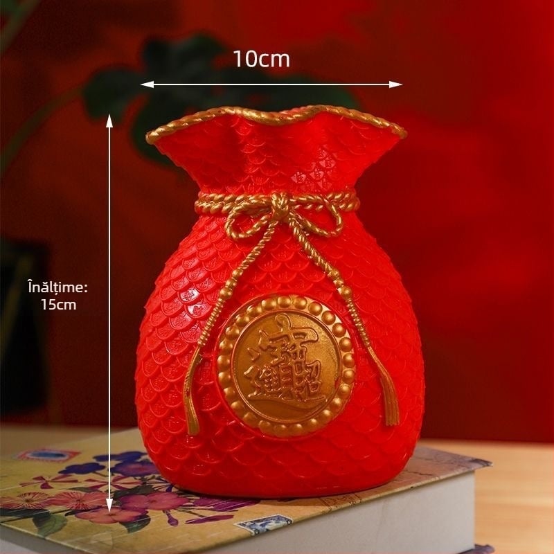 Buchet de ramuri de grâu uscate, iarbă uscată vopsită, ambalaj din carton