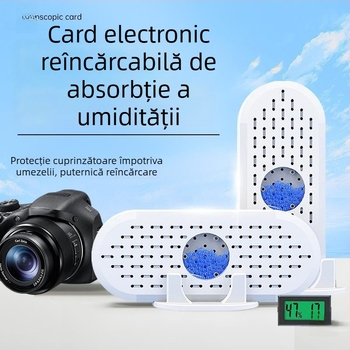 Card de absorbție a umidității pentru obiective DSLR și echipament foto