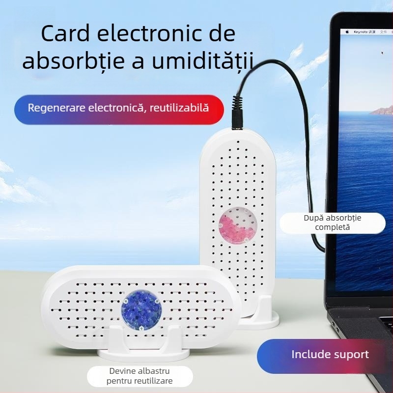 Card de absorbție a umidității pentru obiective DSLR și echipament foto