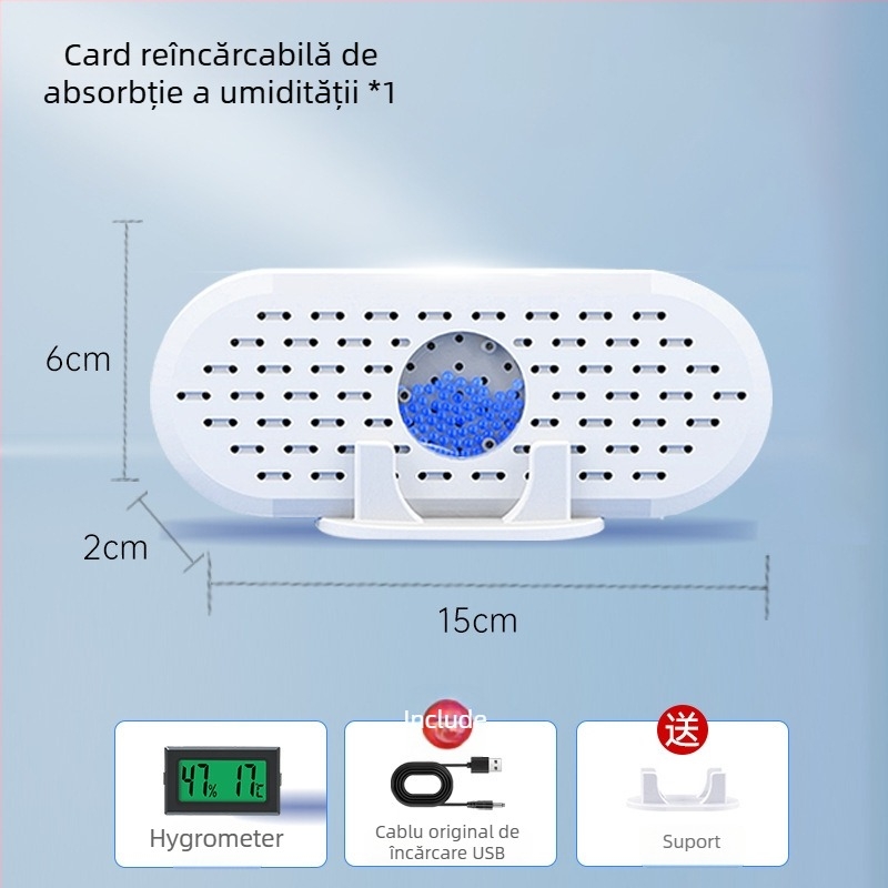 Card de absorbție a umidității pentru obiective DSLR și echipament foto