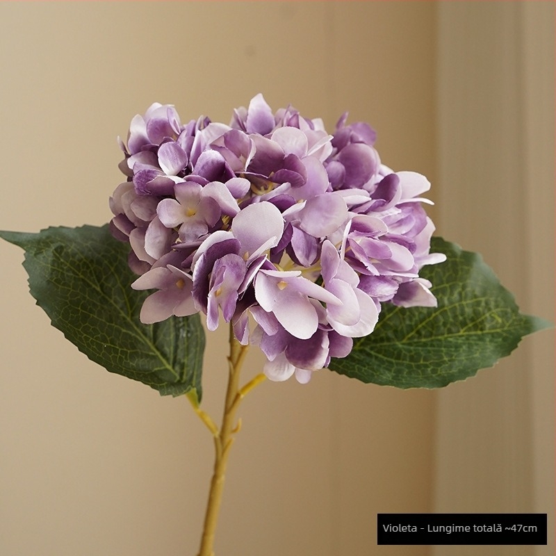 Aranjament floral din mătase cu hortensie, turnat prin injecție, pentru nunți, în aer liber, recuzită fotografică și decor de casă