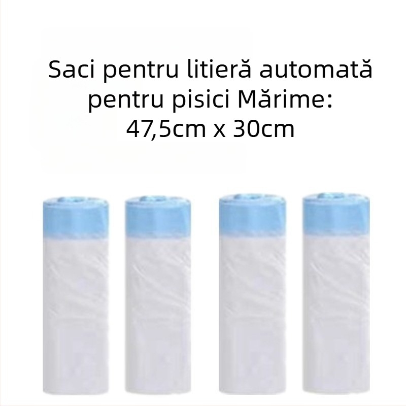 Cute Baby cutie automată pentru pisici cu lopată electrică, cort pliabil, toaletă inteligentă pentru pisici, covoraș pentru nisip
