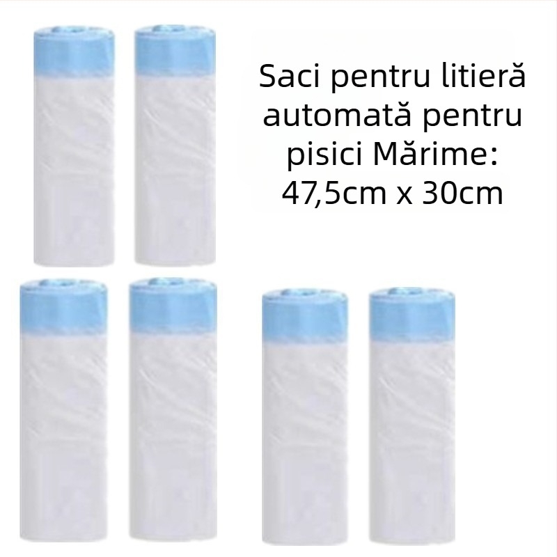 Cute Baby cutie automată pentru pisici cu lopată electrică, cort pliabil, toaletă inteligentă pentru pisici, covoraș pentru nisip