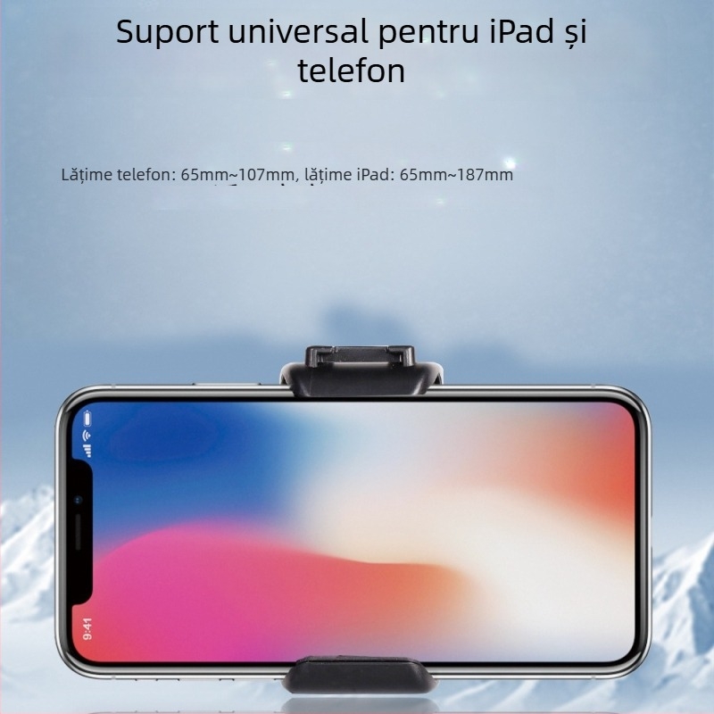 Kalio Clip pentru tabletă - Suport universal pliabil pentru tabletă și telefon, Compatibil cu iPad/iPhone, 0,12 kg