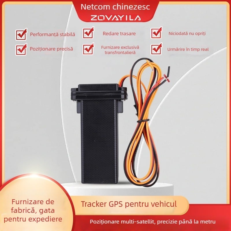Tracker GPS 4G pentru autoturism, poziționare, compatibil Android și iOS, USB 2.0, carcasă ABS și PC