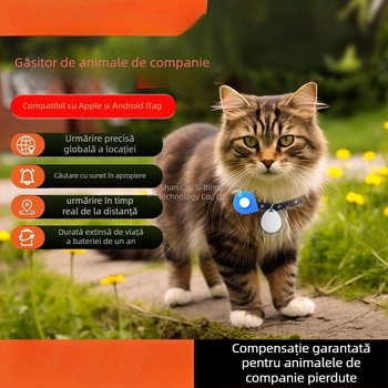 Localizator pentru animale de companie – Colier de urmărire pentru pisici și câini, anti-pierdere