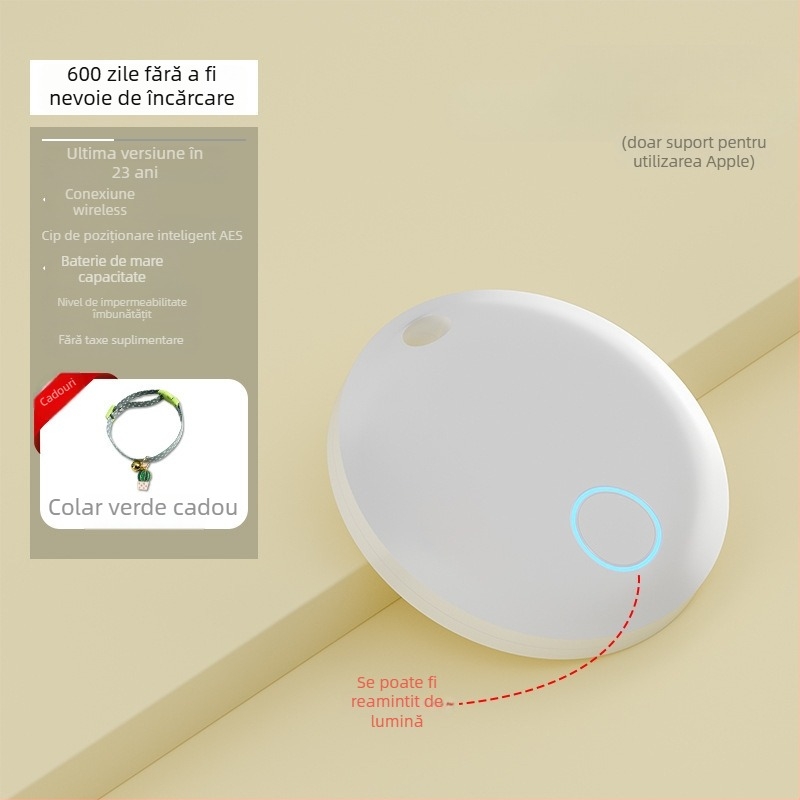 Localizator pentru animale de companie – Colier de urmărire pentru pisici și câini, anti-pierdere