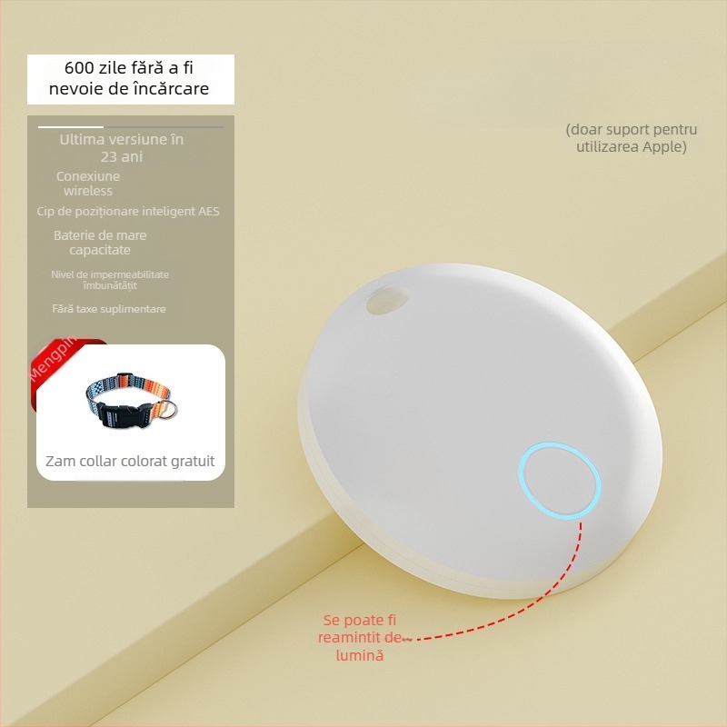 Localizator pentru animale de companie – Colier de urmărire pentru pisici și câini, anti-pierdere