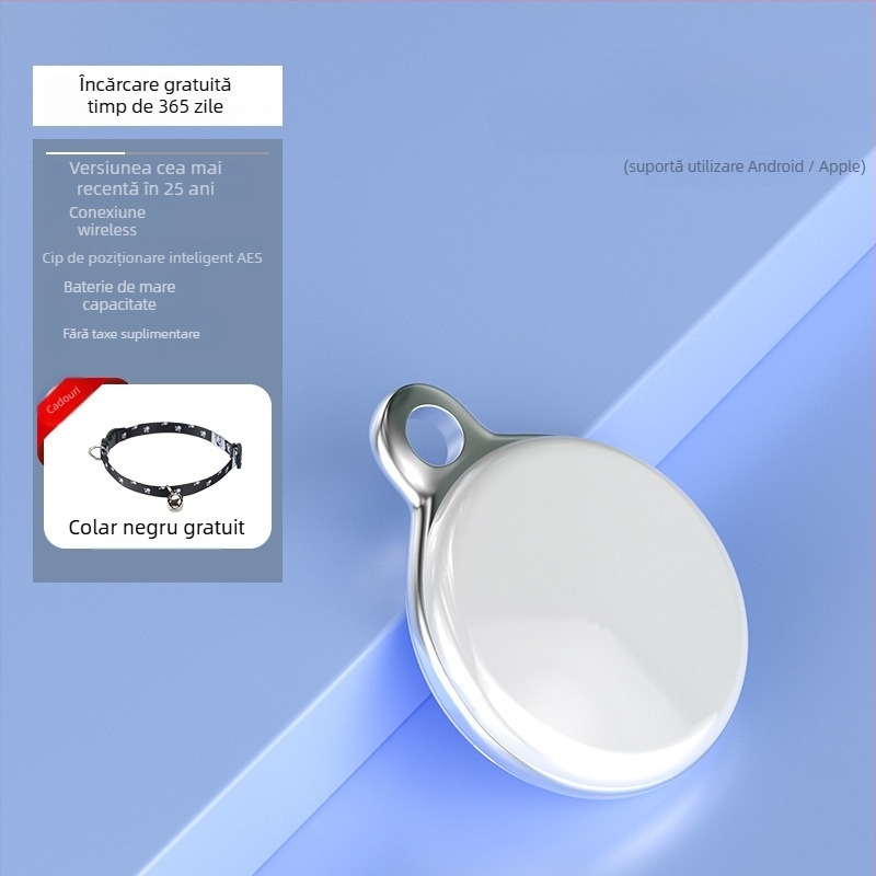 Localizator pentru animale de companie – Colier de urmărire pentru pisici și câini, anti-pierdere