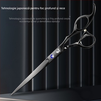 Foarfece de îngrijire a animalelor – pentru câini, set pentru întreținerea blănii cu lame drepte și curbate, cutie cu 234 bucăți, cod F97TSJ7M986JJ5