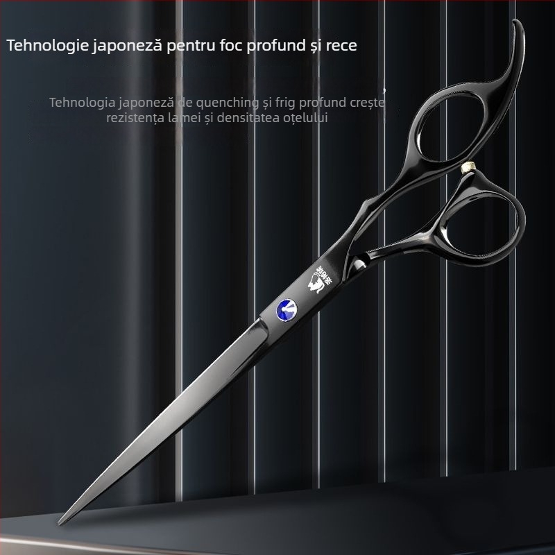 Foarfece de îngrijire a animalelor – pentru câini, set pentru întreținerea blănii cu lame drepte și curbate, cutie cu 234 bucăți, cod F97TSJ7M986JJ5