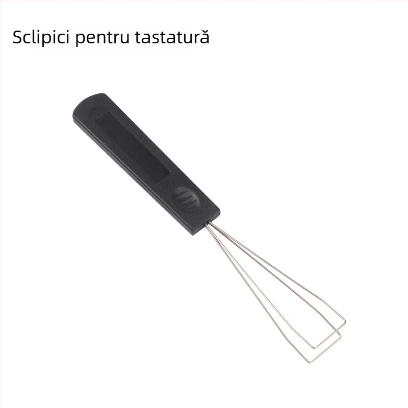 Set de curățare pentru tastatură mecanică cu extractor de taste și extractor de axă (unelte de curățare pentru întreținerea tastaturii)