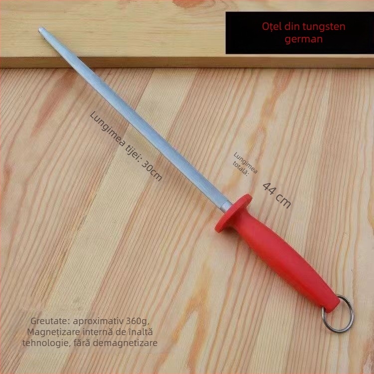 Baston de ascuțit pentru cuțite de carne și bucătărie – tungsten steel, granulație 3000 ultra-fină