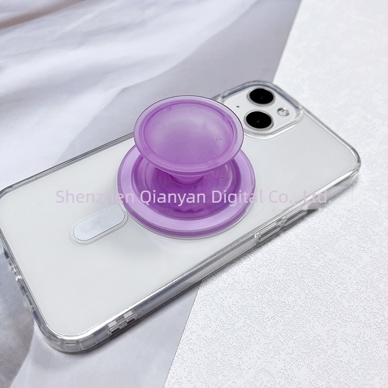 Suport magnetic split pentru telefon – snap-on, material ABS/TPU cu magneți, pentru vizionare pe desktop