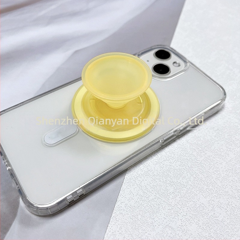 Suport magnetic split pentru telefon – snap-on, material ABS/TPU cu magneți, pentru vizionare pe desktop