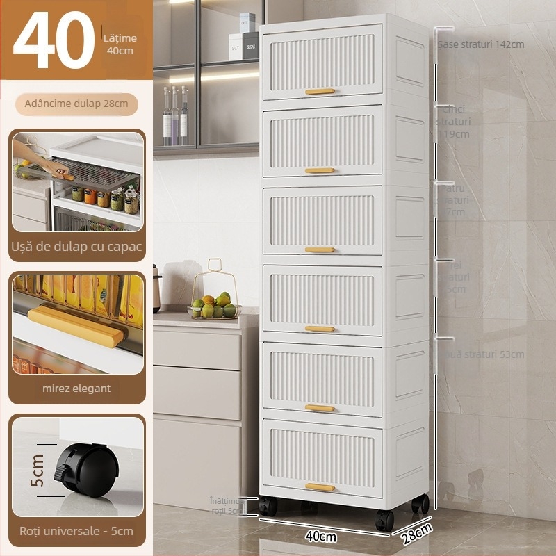 Dulap de depozitare din PP, model 840, 3-7 etaje, greutate 2,166 kg, organizator multifuncțional pentru jucării, rechizite și altele